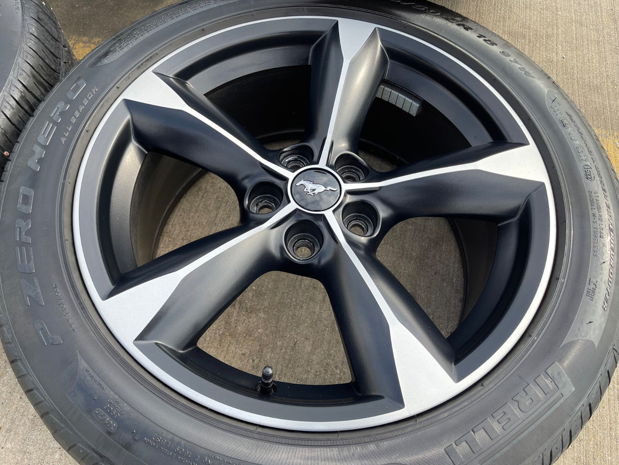 18" Ford Mustang GT OEM 10029 wheels rims 2017 2018 2022 2023 2024 2025 2026 Texas Truck Tire