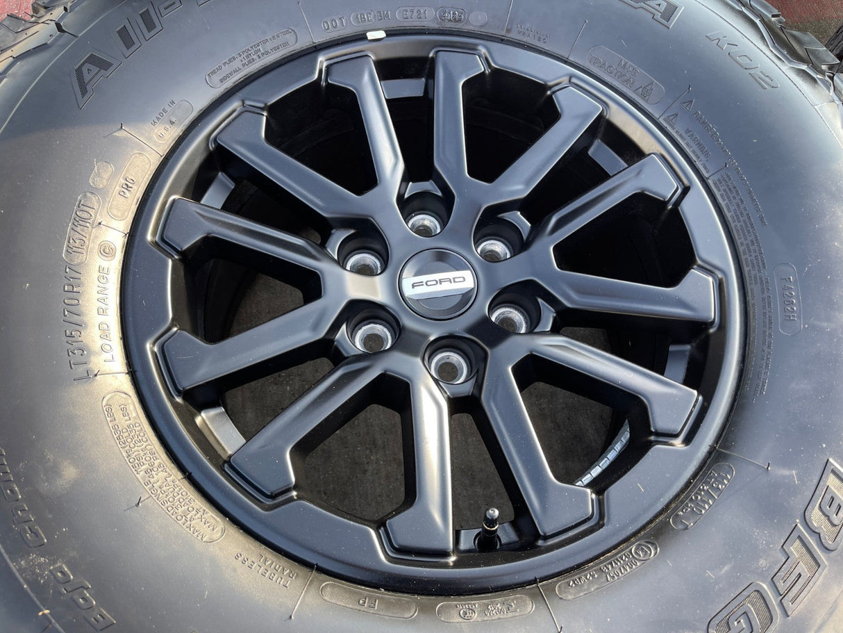 17" Ford F-150 Raptor OEM 10611 rims wheels Bronco 2024 2025 2026 NEW BFG 35" Texas Truck Tire