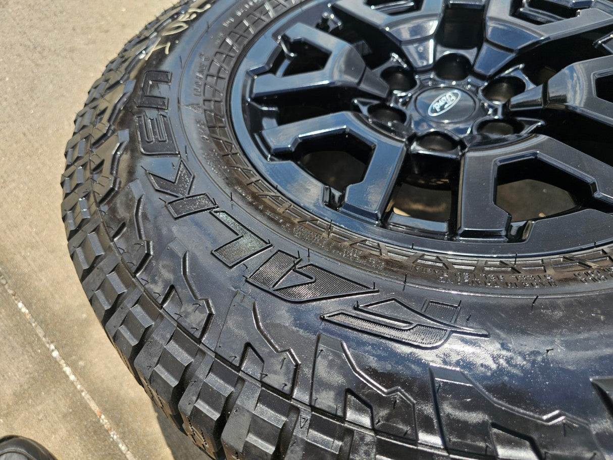 17" Ford F-150 Raptor Bronco OEM rims wheels 10461 tires FALKEN A/T3 Texas Truck Tire