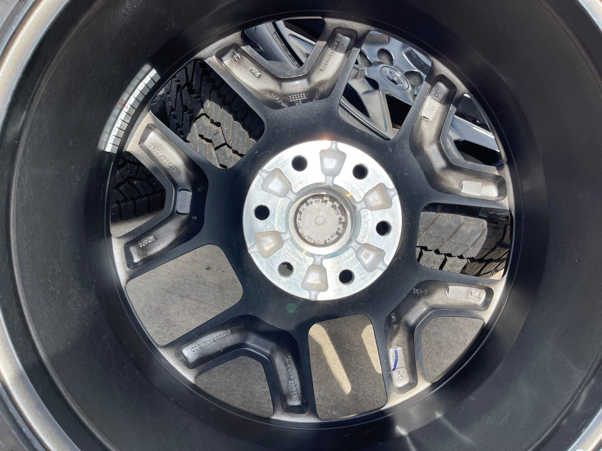 22" Dodge Ram 1500 OEM LIMITED Laramie wheels rims black 2725 2684 FALKEN AT NEW Texas Truck Tire
