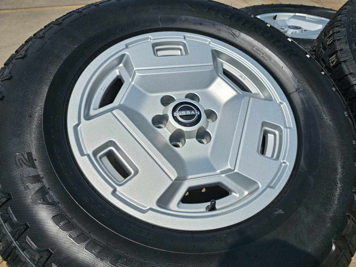 17" Nissan Frontier OEM Retro Hardbody Edition 62783 wheels rims 2024 2025 NEW Texas Truck Tire