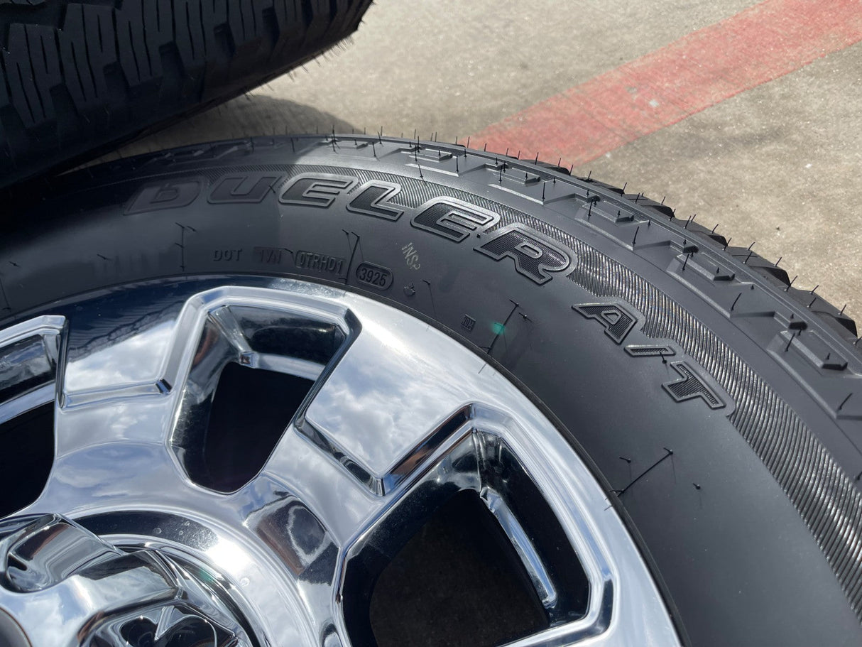 20" Ford F-250 F-350 OEM Lariat 10295 25085 10552 wheels rims 2026 NEW Texas Truck Tire