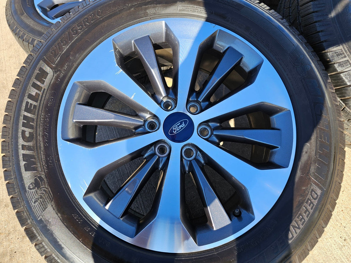 20" Ford F-150 LARIAT Limited OEM 10006 rims wheels Expedition MICHELIN Texas Truck Tire
