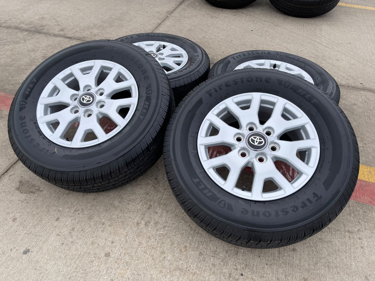 17" Toyota Tacoma 4Runner TRD OEM 94254 10637 wheels rims 2026 FIRESTONE NEW Texas Truck Tire