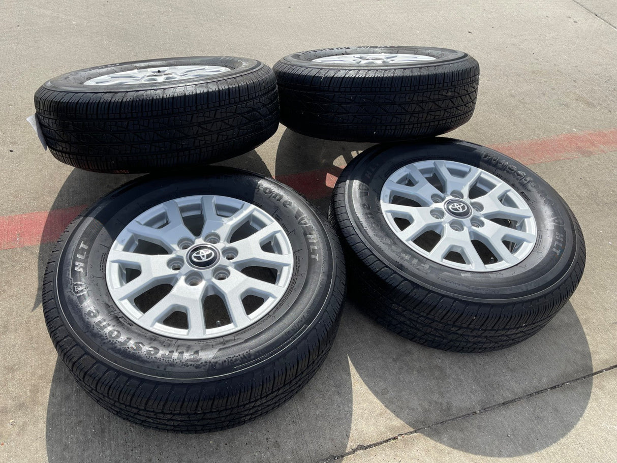 17" Toyota Tacoma 4Runner TRD OEM 94254 10637 wheels rims 2025 2026 FIRESTONE Texas Truck Tire