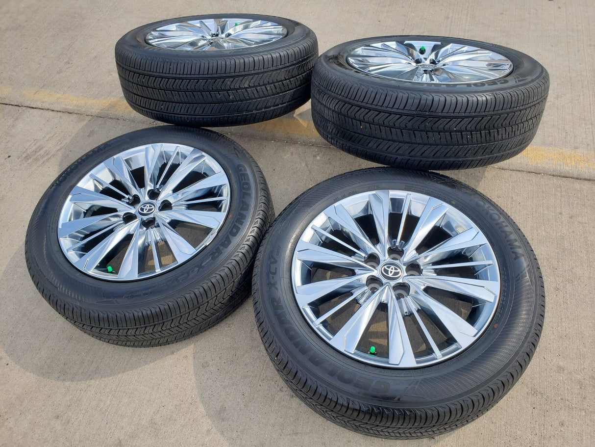 20" Toyota Grand Highlander OEM wheels rims tires Lexus TX350 DISCOUNTED Texas Truck Tire