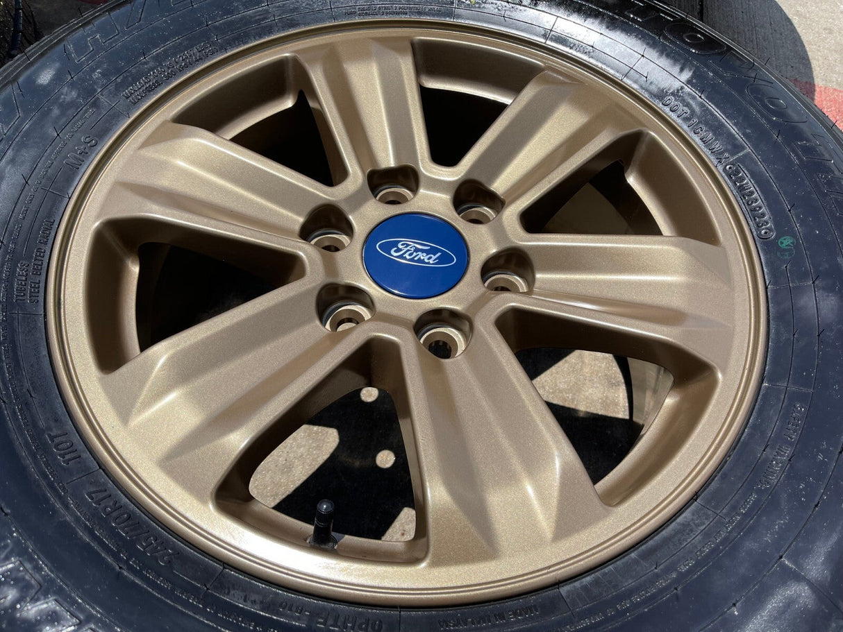 17" Ford F-150 Expedition OEM 3995 rims wheels BRONZE tires NEW Texas Truck Tire