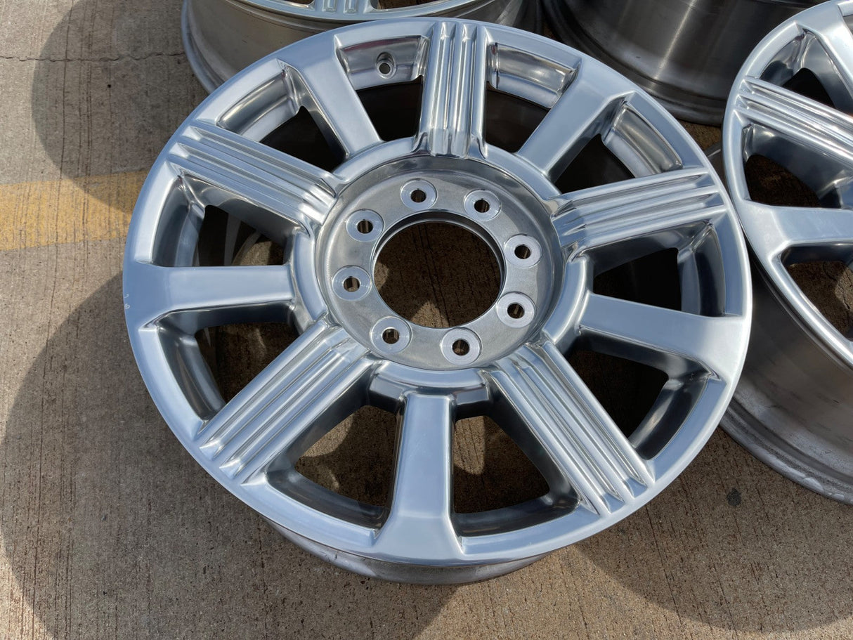 20" Ford F-250 F-350 Platinum OEM 10153 rims wheels 2020 2022 2024 2025 2026 NEW Texas Truck Tire