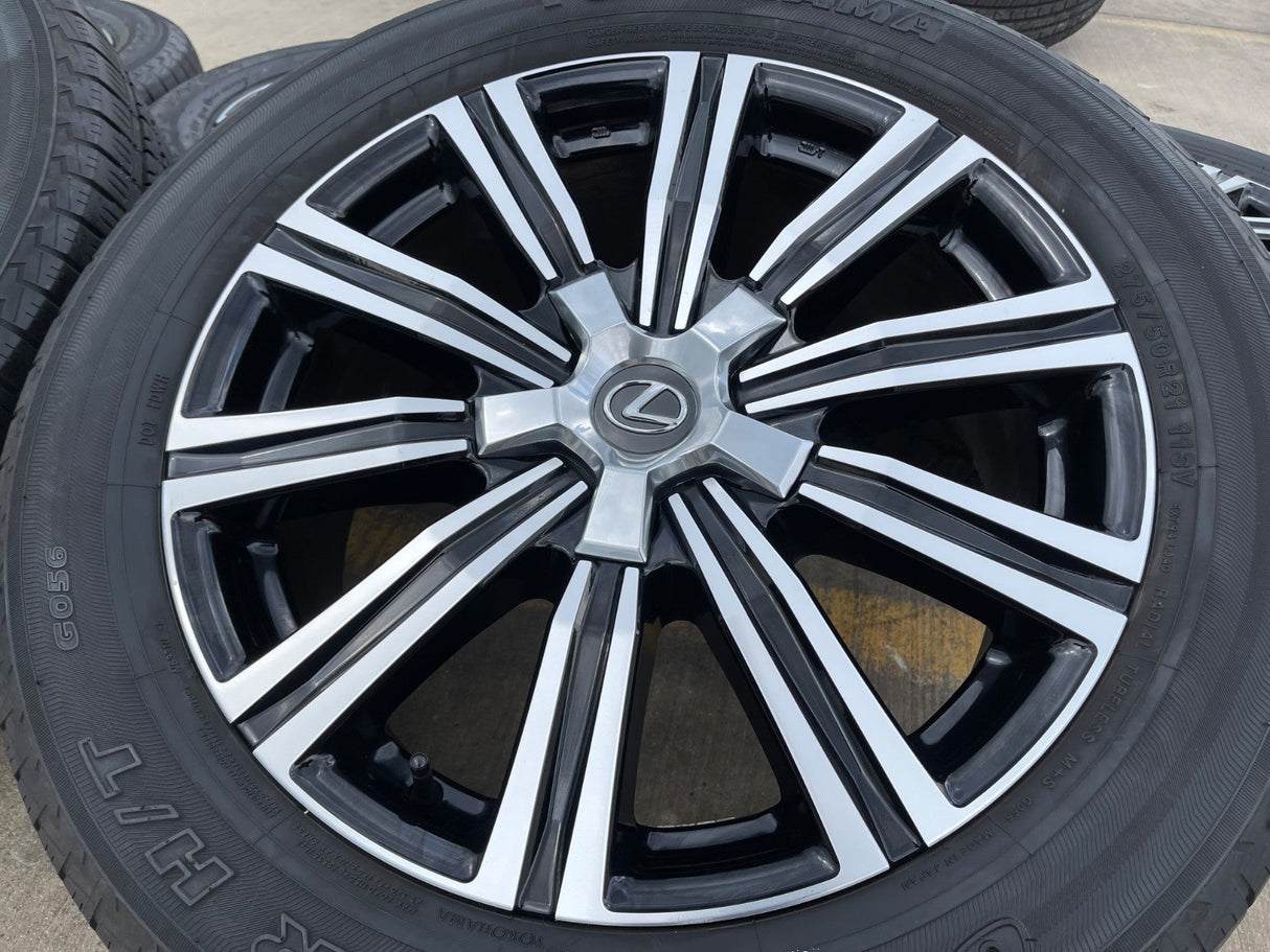 21" Lexus LX570 Land Cruiser OEM 74341 wheels rims tires 5x150 DISCOUNTED Texas Truck Tire