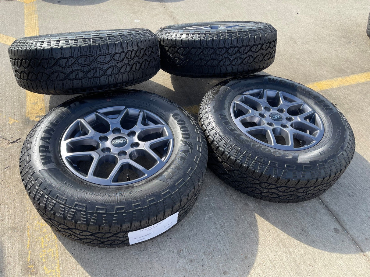 17" Ford Ranger OEM rims wheels tires Bronco N1WZ1007V 2023 2024 2025 2026 NEW Texas Truck Tire