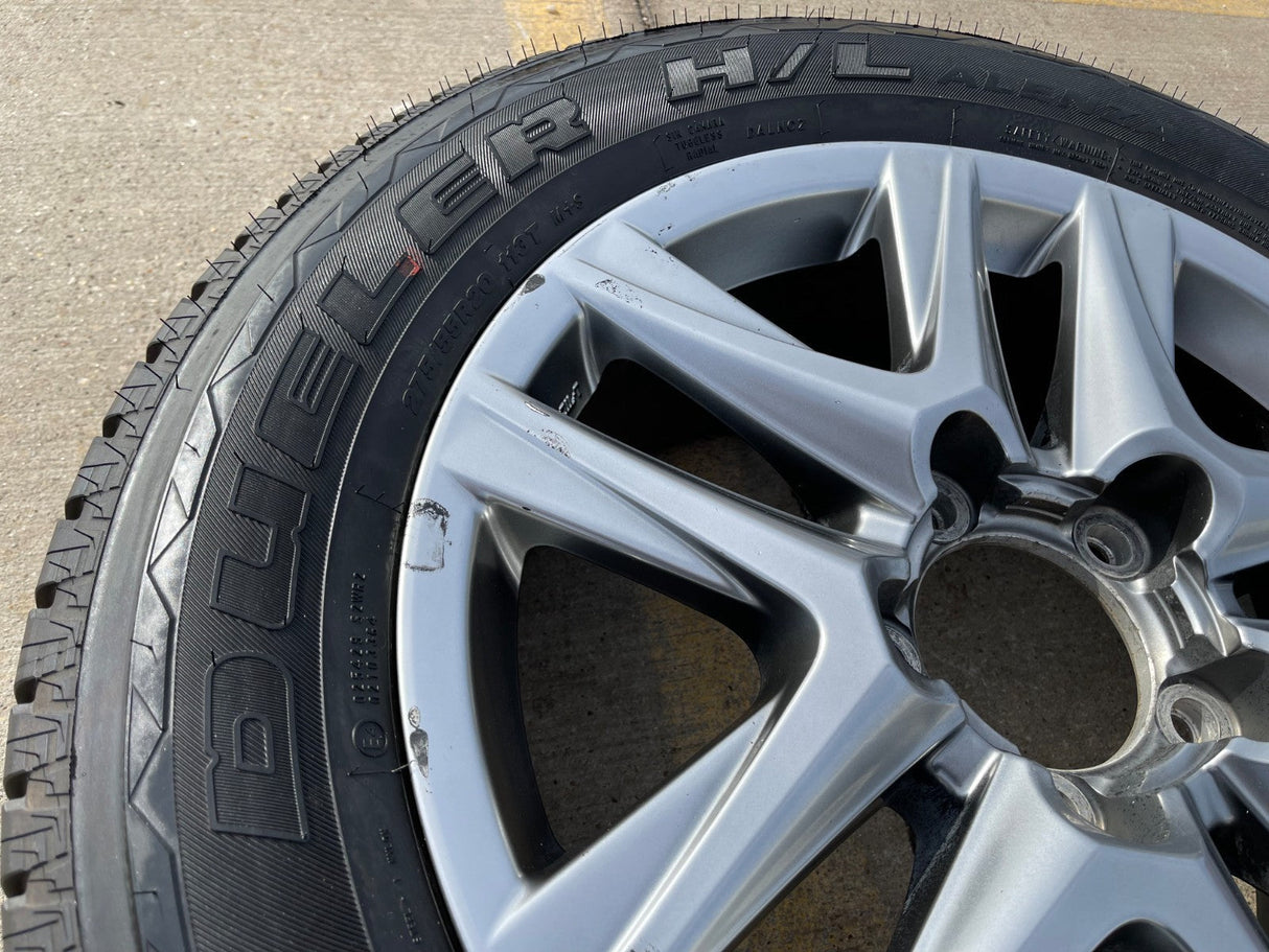 20" Lexus LX570 Toyota Land Cruiser OEM 74280 wheel rim spare BRIDGESTONE Texas Truck Tire