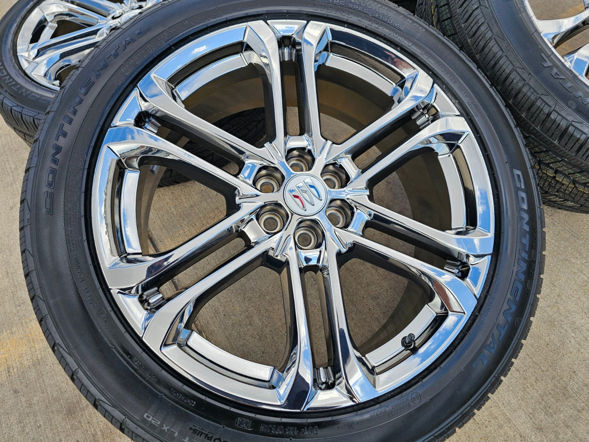 22" Buick Enclave OEM 94061 wheels rims Blazer Acadia Traverse XT6 2025 2026 NEW Texas Truck Tire