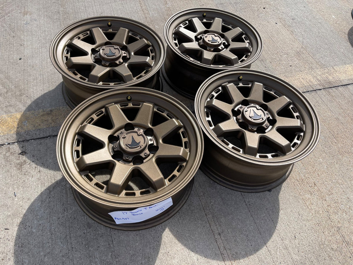 17" 4Runner Toyota Tacoma OEM BRONZE wheels rims FJ 2022 2023 2024 NEW Texas Truck Tire