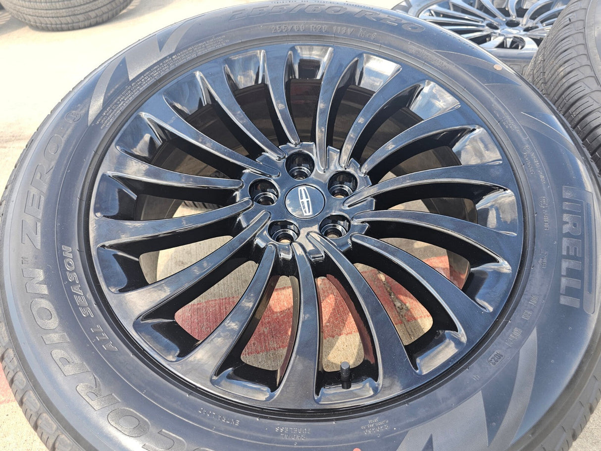 20" Lincoln Aviator Black Label OEM rims wheels 10189 Explorer 2024 2025 NEW Texas Truck Tire