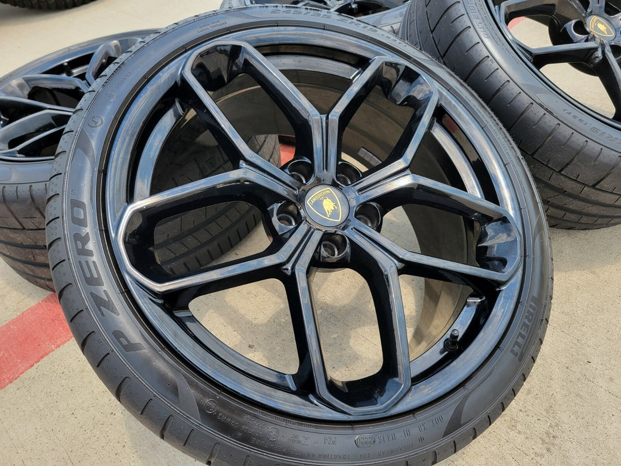 19" Lamborghini Huracan LP580 OEM wheels rims tires OE Kari Texas Truck Tire