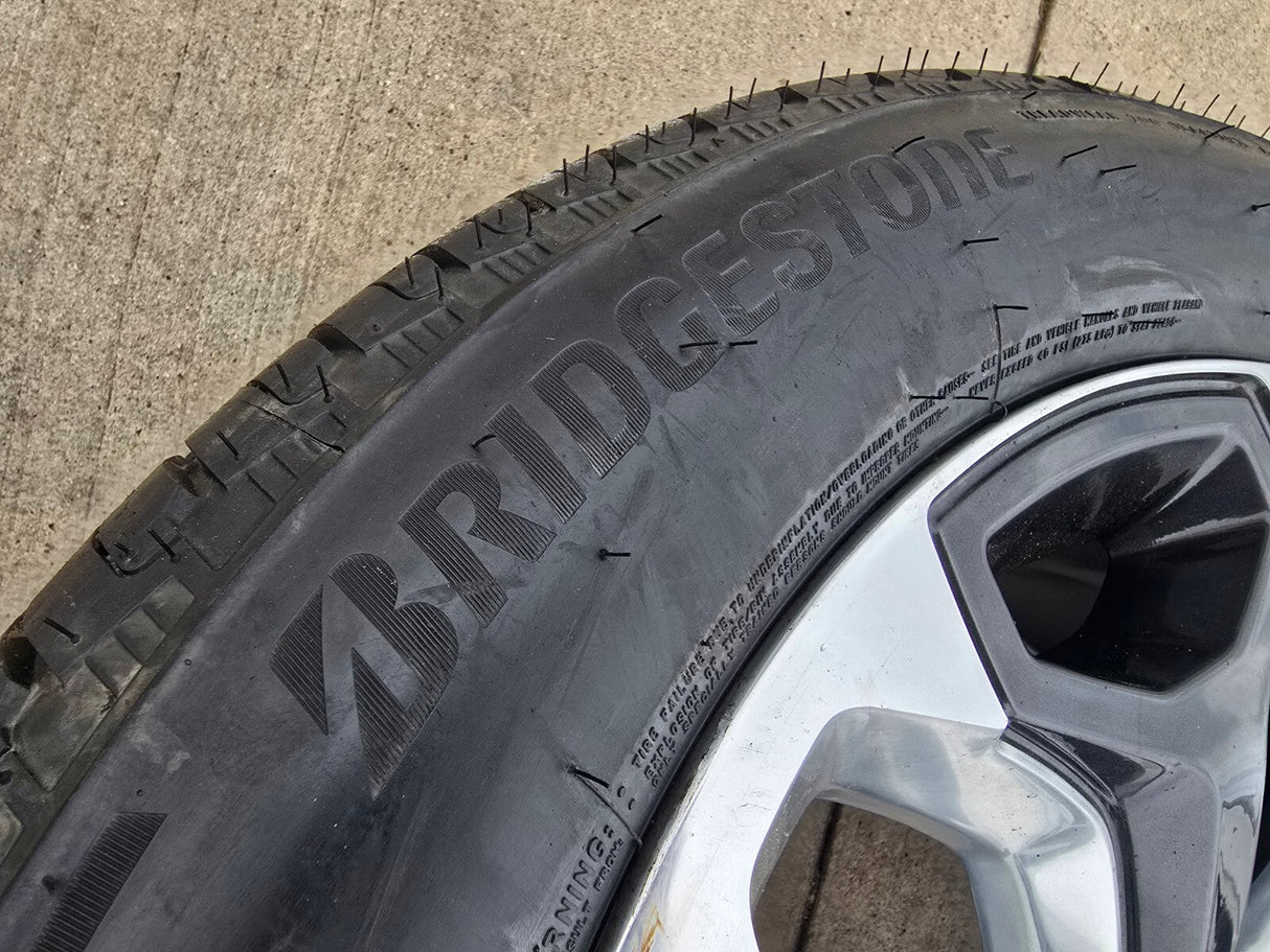 22" Dodge Ram 1500 OEM LIMITED Laramie wheels rims 2685 GRAY 2022 2023 2024 2025 Texas Truck Tire