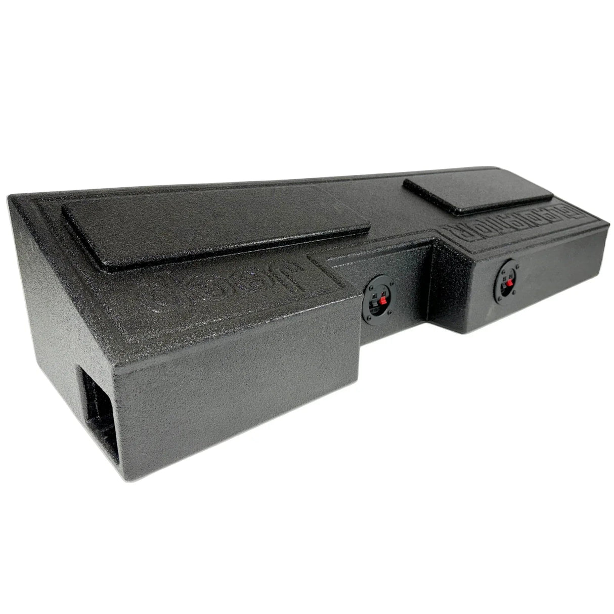 Jeep Gladiator 19-25 Subwoofer Box Quad 8 Front Fire Ported Under Rear Seat Moon Car Stereo