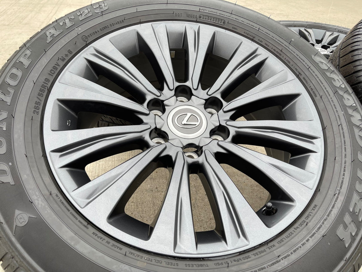 19" Lexus GX460 GX470 Tacoma 4Runner OEM 74388 wheels rims tires DUNLOP Texas Truck Tire