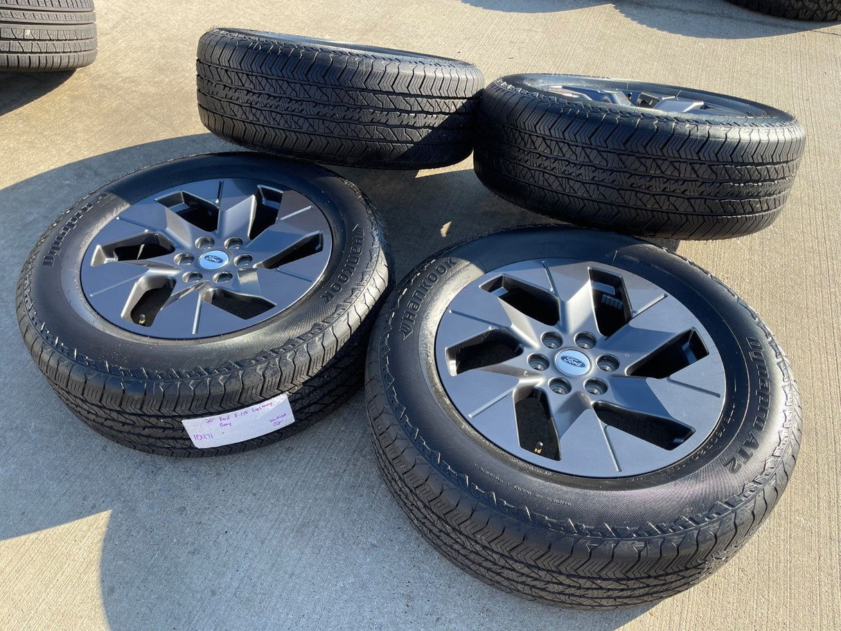 20" Ford F-150 LIMITED OEM rims wheels 10471 Expedition 2024 2025 2026 HANKOOK Texas Truck Tire