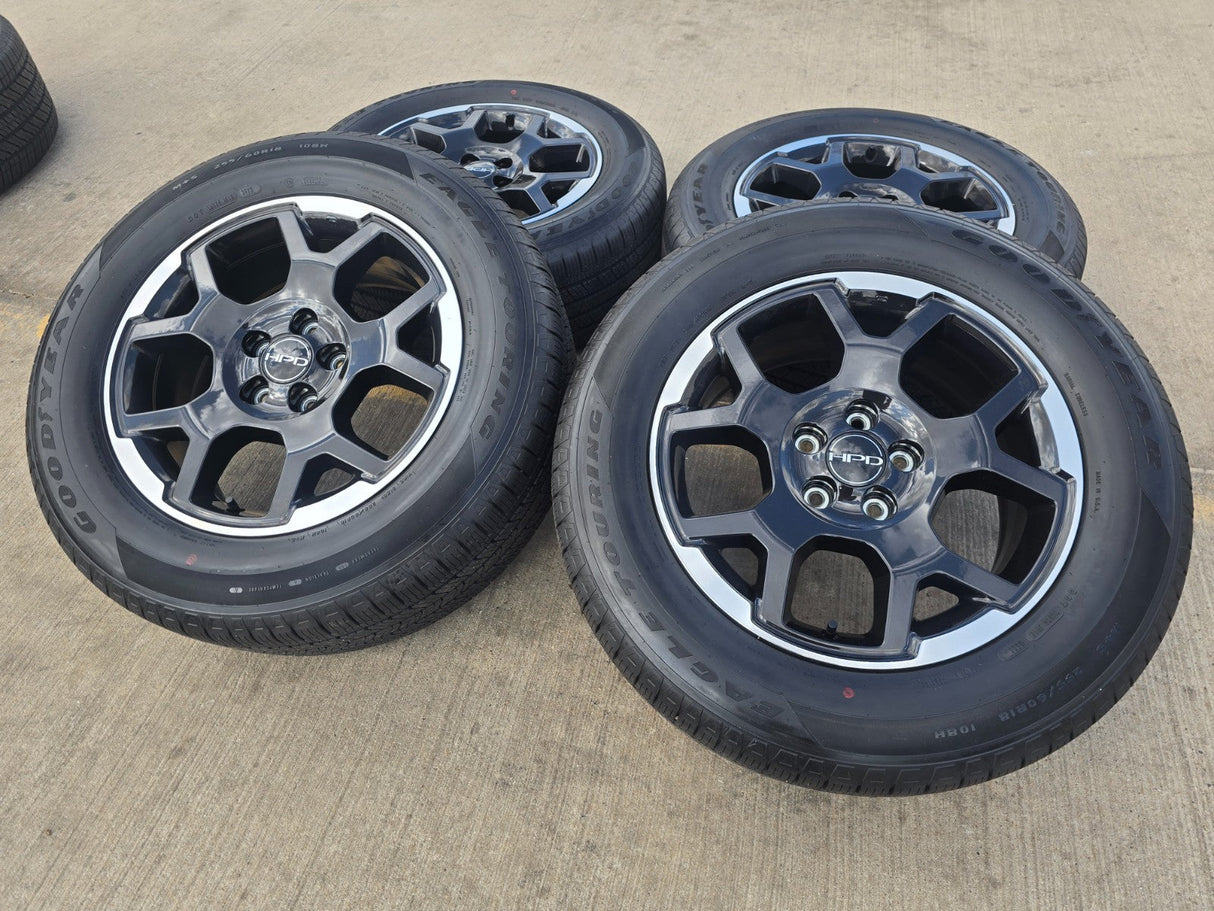 18" Honda Ridgeline Pilot HPD OEM wheels rims 18089 60313 MDX 2024 2025 2026 NEW Texas Truck Tire