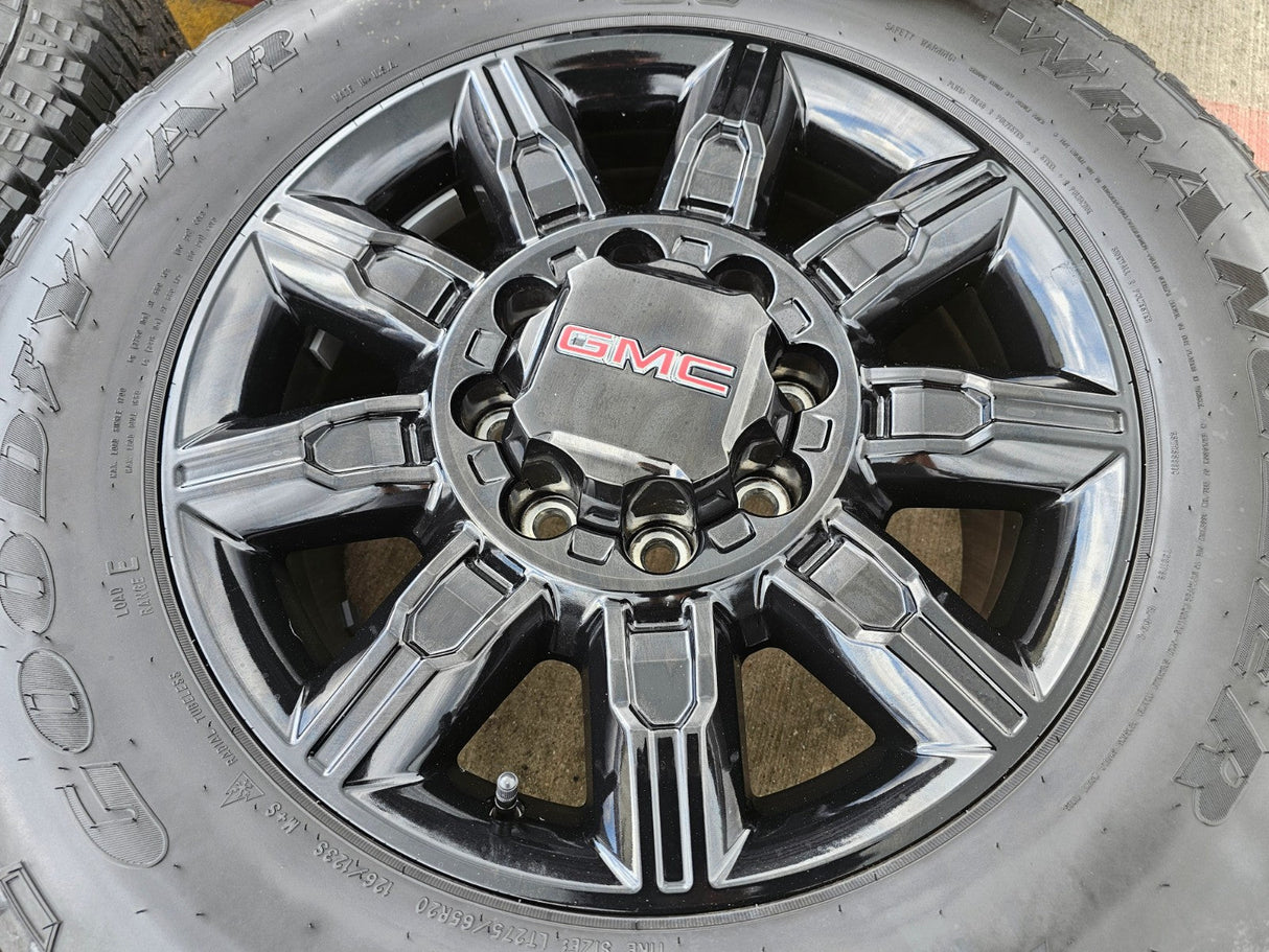 20" GMC Sierra DENALI 2500 3500 OEM 14137 5963 wheels rims Silverado 2025 NEW Texas Truck Tire