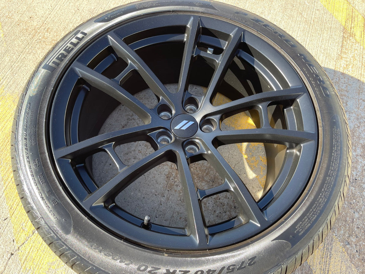 (1) 20" Dodge Charger SRT HELLCAT OEM 2605 2715 wheel rim tire spare PIRELLI Texas Truck Tire
