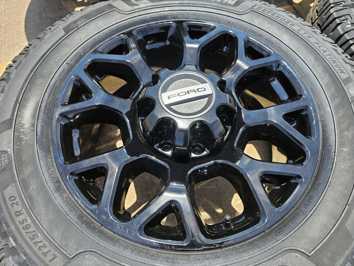 20" Ford F-250 F-350 OEM Lariat wheels rims 10292 tires MICHELIN NEW Texas Truck Tire