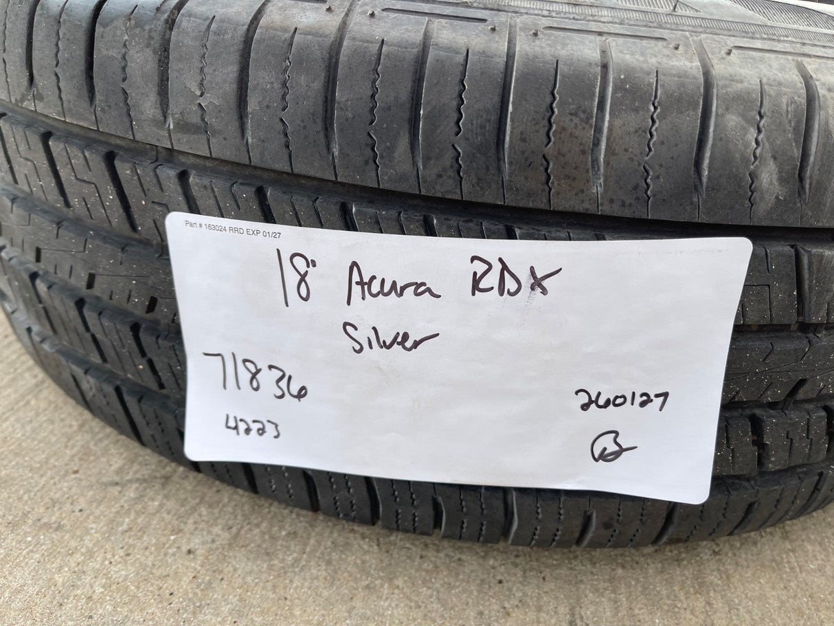 18" Acura RDX ILX Honda Accord CR-V OEM wheels rims 71836 tires FALKEN Texas Truck Tire