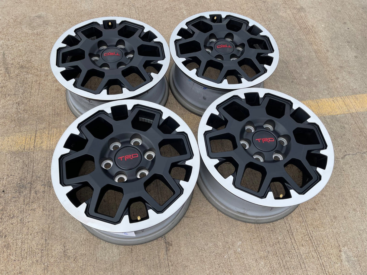 17" Toyota Tacoma 4Runner TRD OEM 10638 wheels rims 2024 2025 2026 NEW Texas Truck Tire