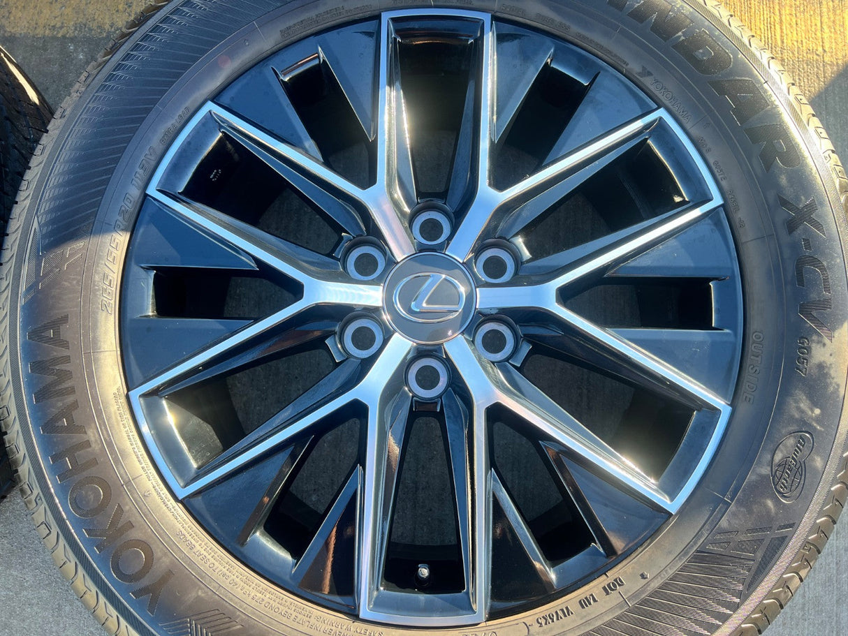 20" Toyota Land Cruiser Tundra OEM wheels rims 10545 Lexus GX550 LX600 2025 2026 Texas Truck Tire