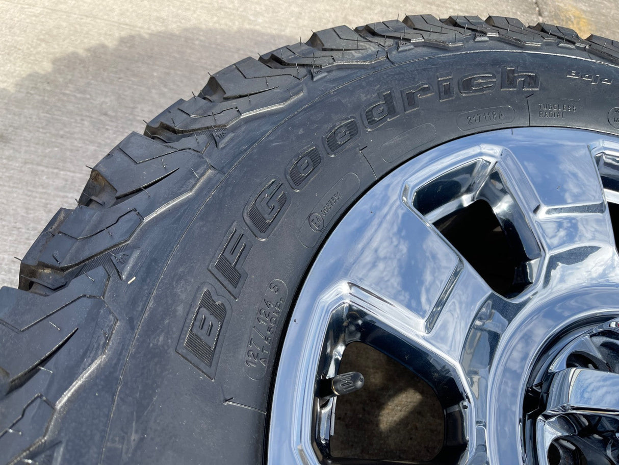 20" Ford F-250 F-350 OEM Lariat 10295 25085 10552 wheels rims NEW BFG KO2 A/T Texas Truck Tire