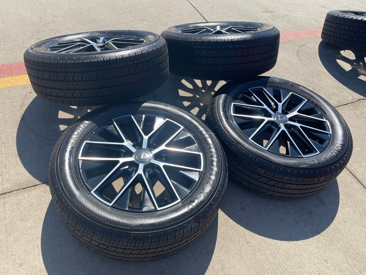 20" Lexus GX550 OEM wheels rims Toyota Land Cruiser Tundra 10545 LX600 2025 NEW Texas Truck Tire