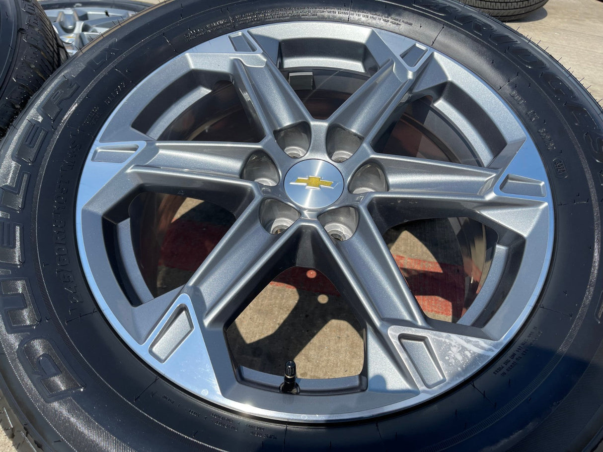 18" Chevy Blazer Traverse GMC Acadia OEM 14083 wheels rims tires NEW Texas Truck Tire