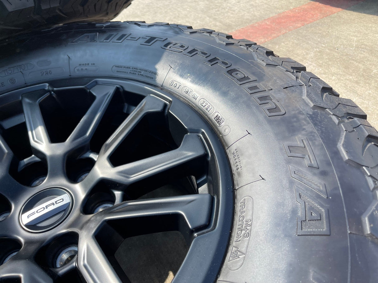 17" Ford F-150 Raptor OEM 10611 rims wheels Bronco 2024 2025 2026 NEW BFG Texas Truck Tire