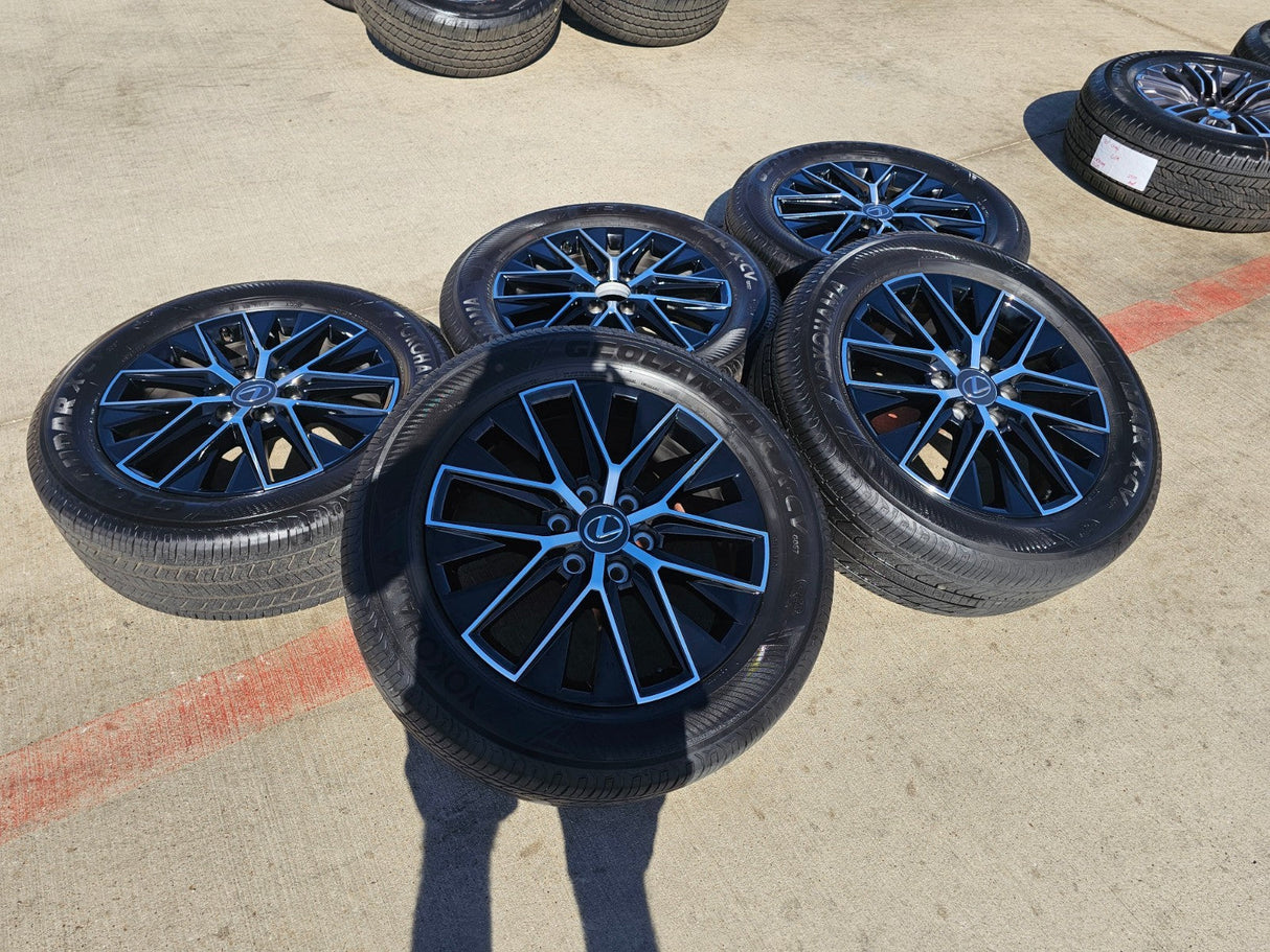 20" Lexus GX550 OEM wheels rims Toyota Land Cruiser Tundra 10545 LX600 YOKOHAMA Texas Truck Tire