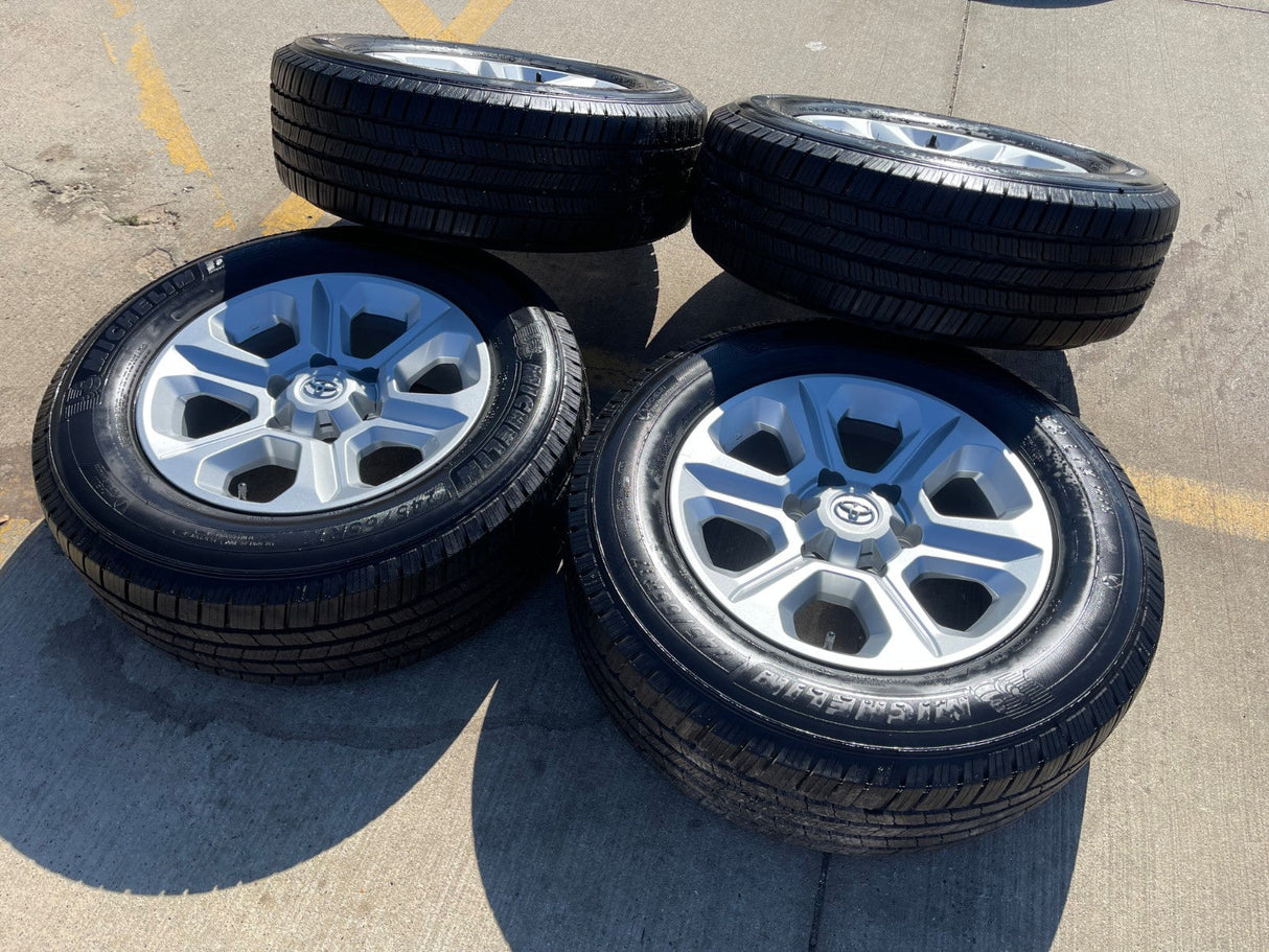 17" 4Runner Toyota Tacoma OEM wheels rims 75153 FJ MICHELIN Texas Truck Tire