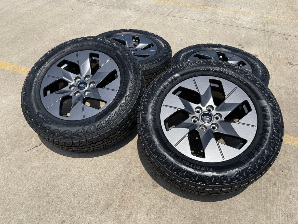 20" Ford F-150 LIMITED OEM rims wheels 10471 Expedition 2024 2025 2026 NEW Texas Truck Tire