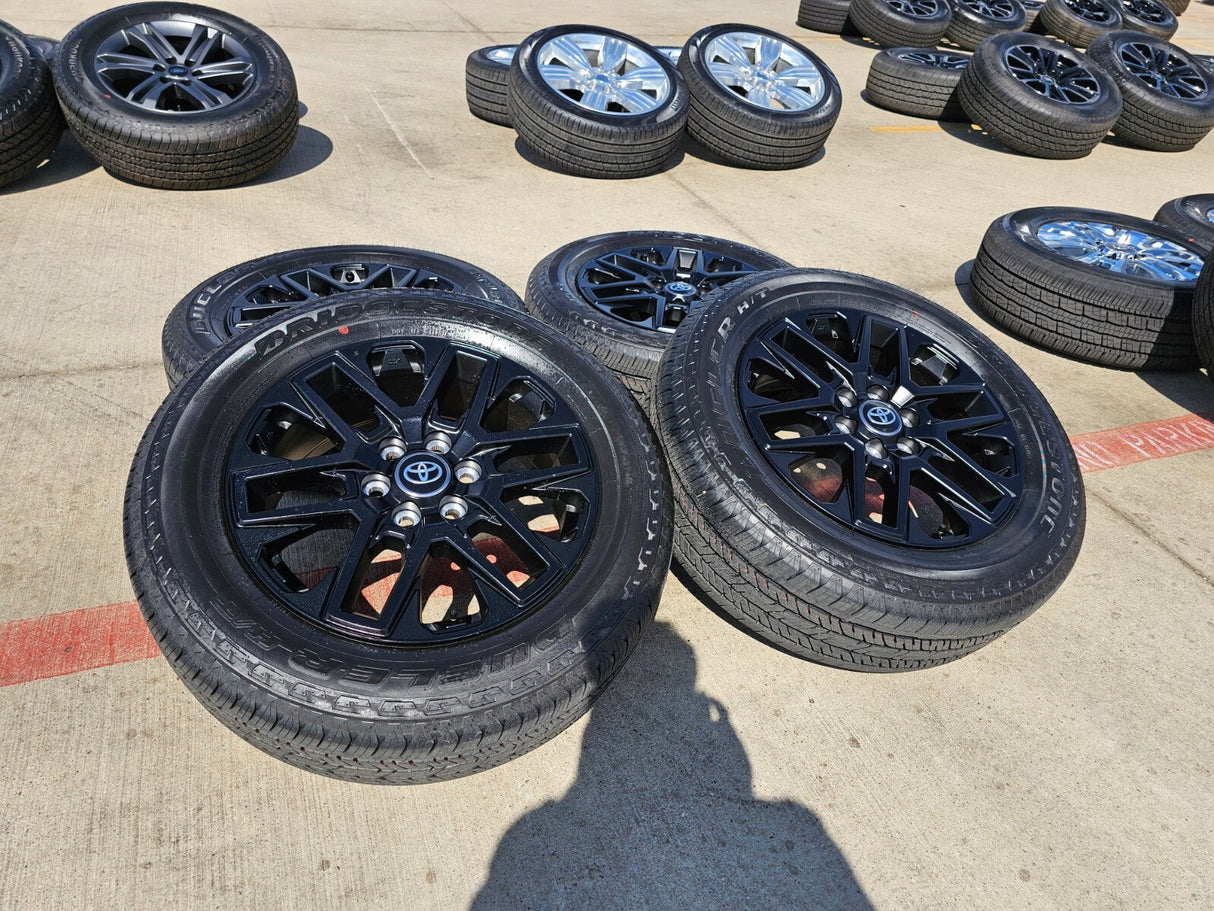 20" Toyota Tundra TRD OEM wheels rims TSS 75276 95295 Sequoia 2024 2025 2026 NEW Texas Truck Tire