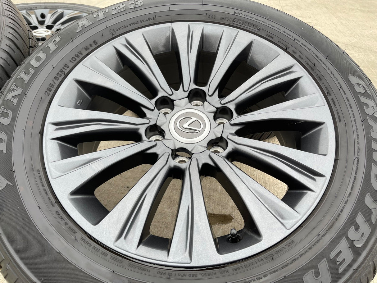 19" Lexus GX460 GX470 Tacoma 4Runner OEM 74388 wheels rims tires DUNLOP Texas Truck Tire