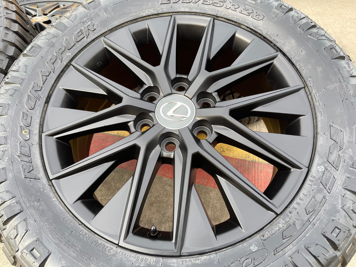 20" Toyota Land Cruiser Tundra OEM wheels rims 10545 Lexus GX550 LX600 NEW Texas Truck Tire