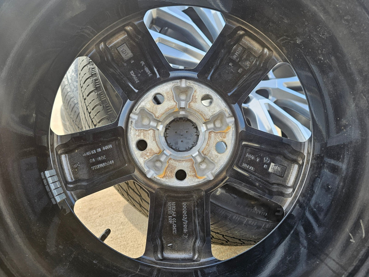 18" Jeep Wrangler Sahara OEM wheel rim 9221 spare 2020 2021 2022 2023 2024 2025 Texas Truck Tire
