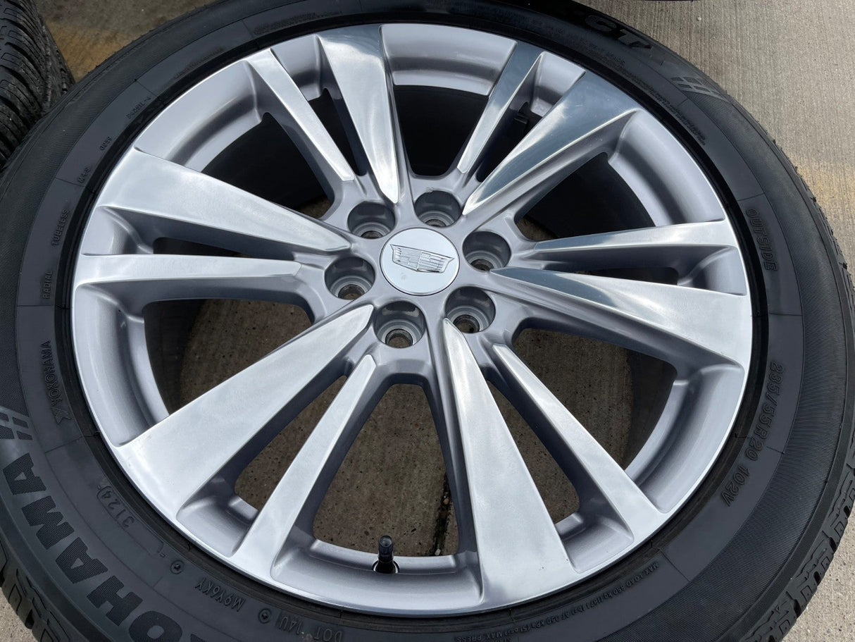20" Cadillac XT6 XT5 SRX OEM 4847 wheels rims 2022 2023 2024 2025 2026 Texas Truck Tire