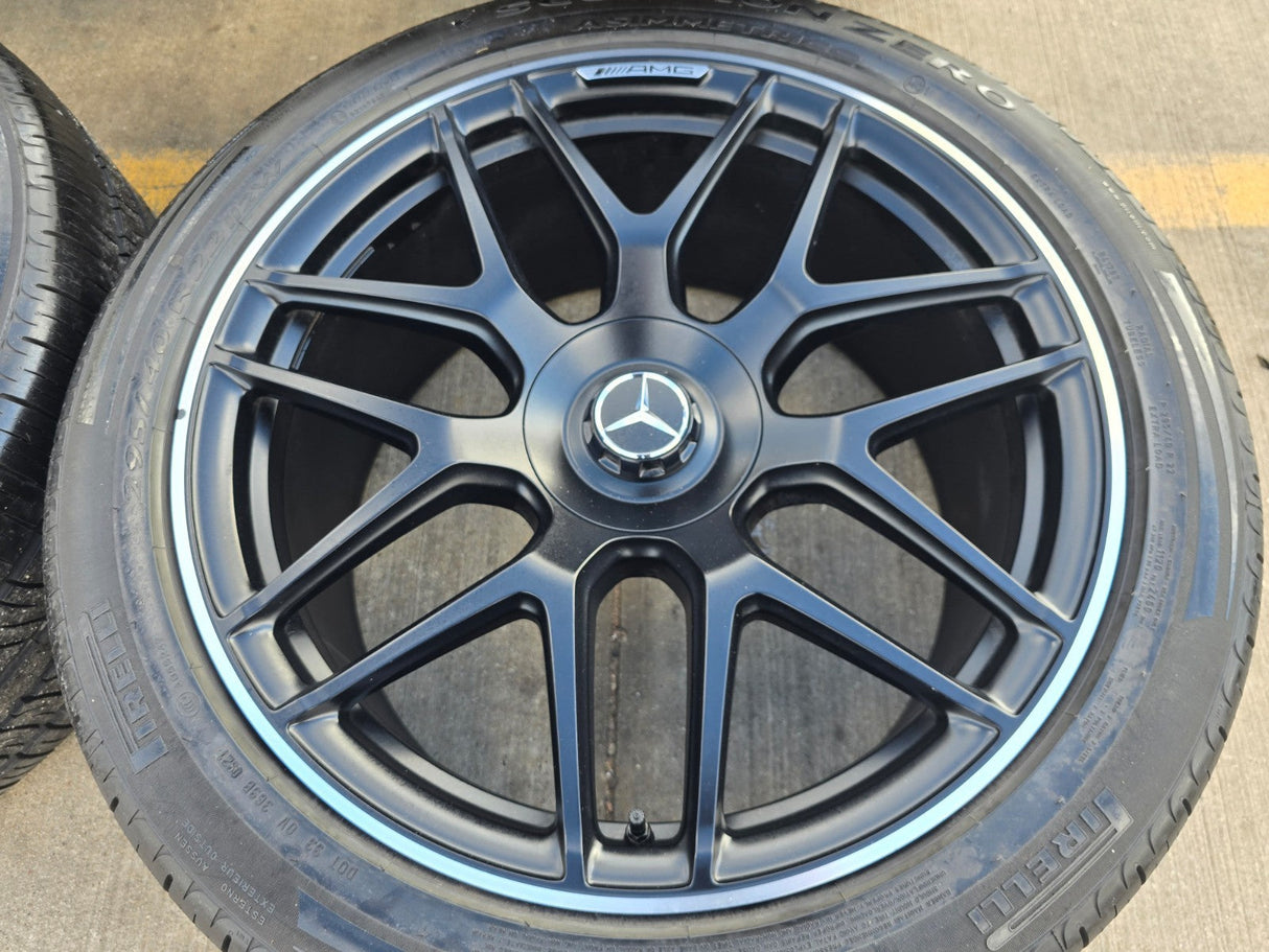22" Mercedes G Wagon G63 AMG OEM 38658 wheels rims 2021 2022 2023 2024 2025 2026 Texas Truck Tire