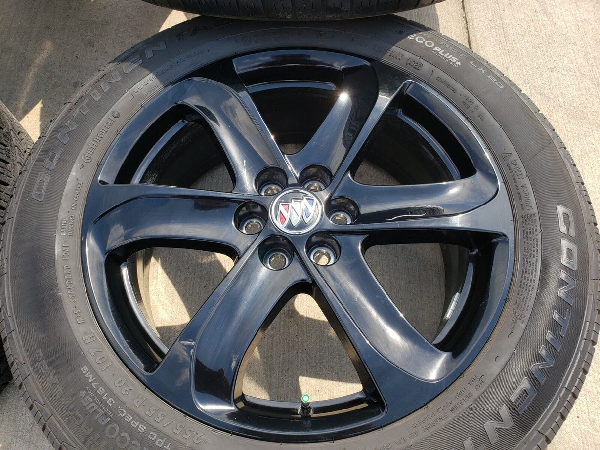 20" Buick Enclave OEM wheels rims Blazer Acadia Cadillac 4154 XT6 2022 2023 2024 Texas Truck Tire