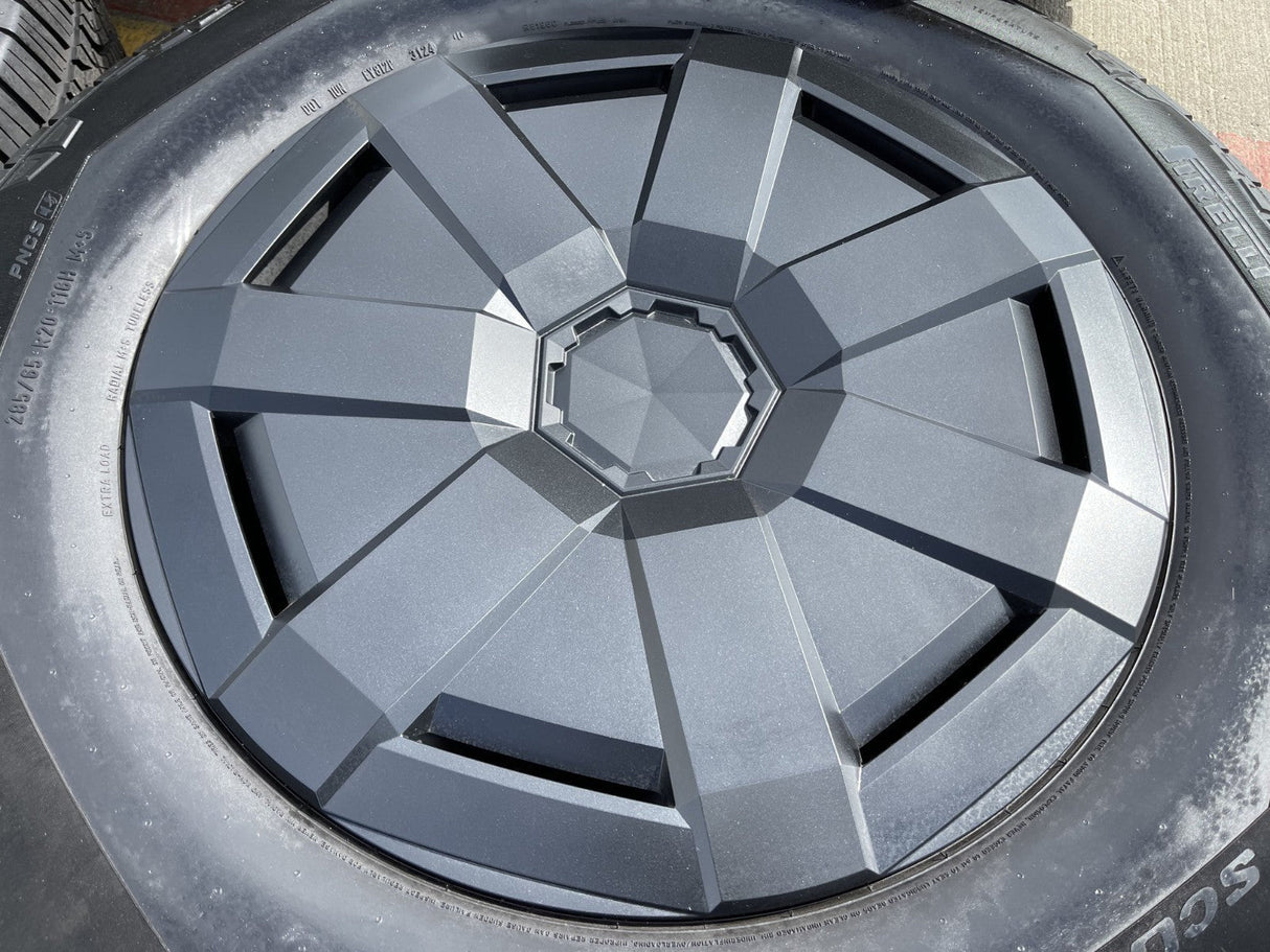 (1) 20" Tesla Cyber Truck OEM 94166 wheel rim spare 2024 2025 2026 Cybertruck Texas Truck Tire