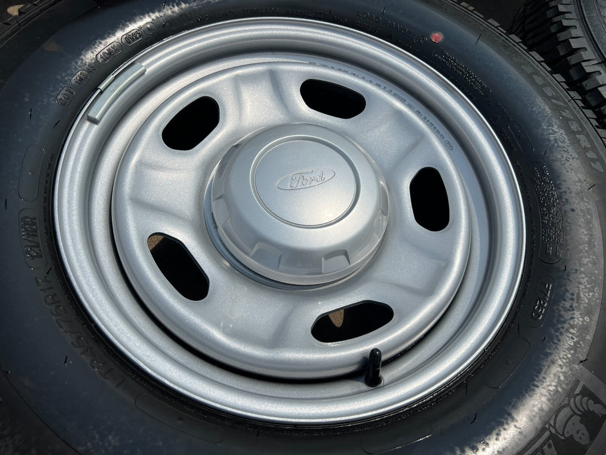 17" Ford F-250 F-350 OEM 3828 wheels rims tires MICHELIN 2023 2024 2025 2026 NEW Texas Truck Tire
