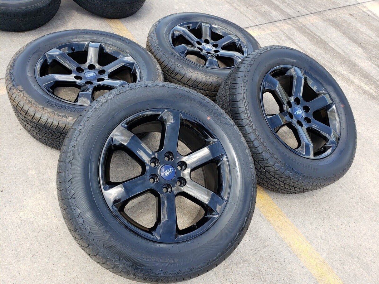20" Ford F-150 TIMBERLINE OEM rims wheels 10347 Expedition black 2023 2024 NEW Texas Truck Tire