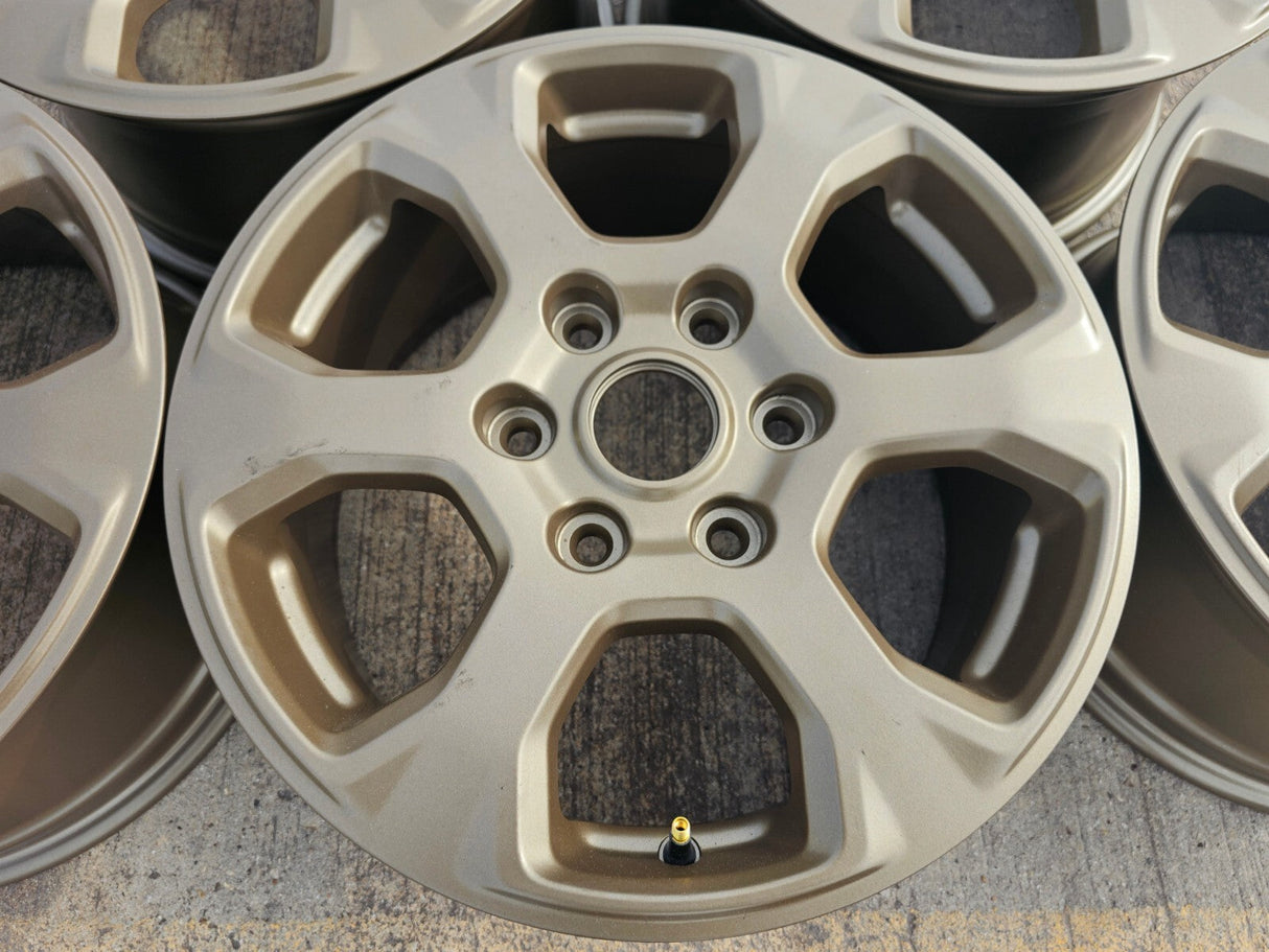(5) 17" Ford Bronco wheels rims 10384 OEM Ranger BRONZE 2023 2024 2025 2026 NEW Texas Truck Tire
