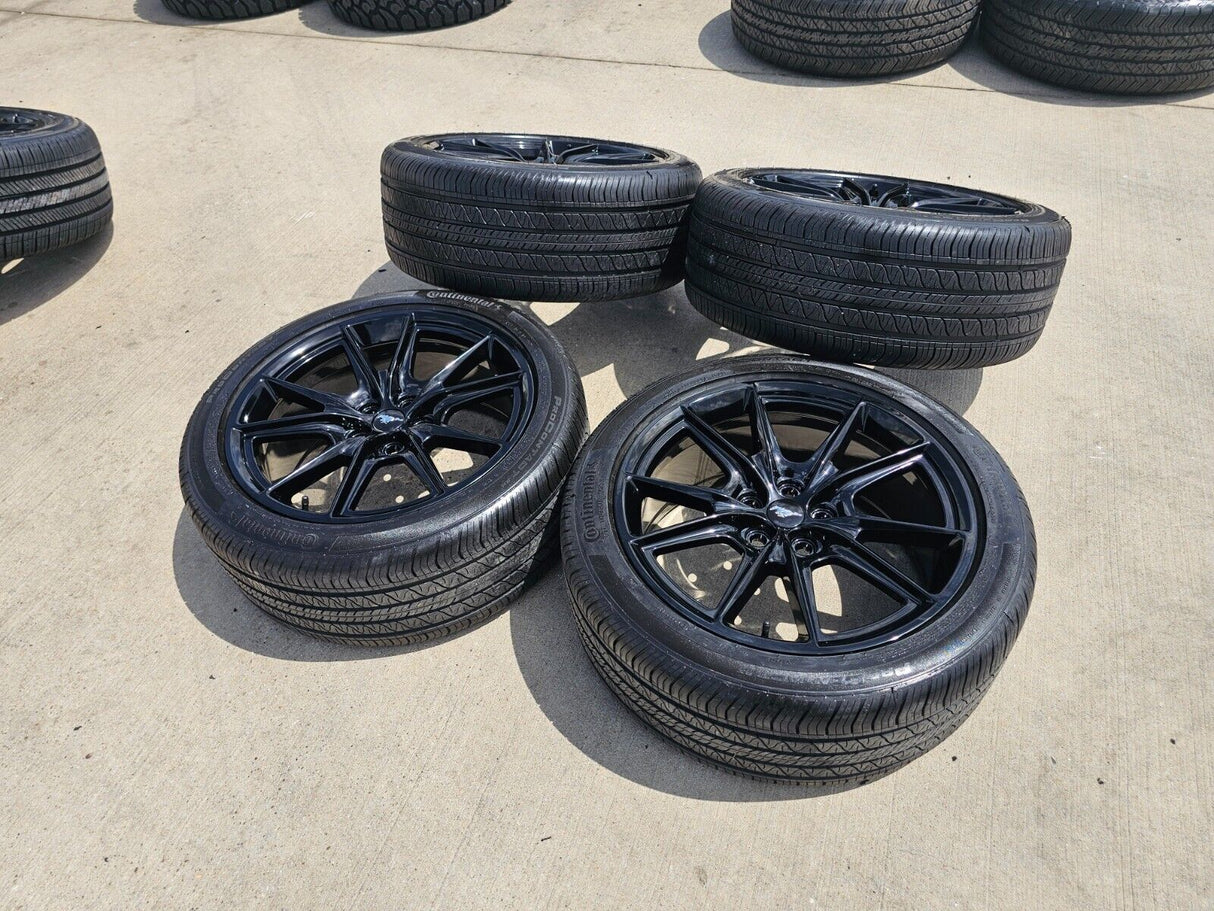 19" Ford Mustang Stealth GT OEM wheels rims 95759 tires 2022 2023 2024 2025 NEW Texas Truck Tire