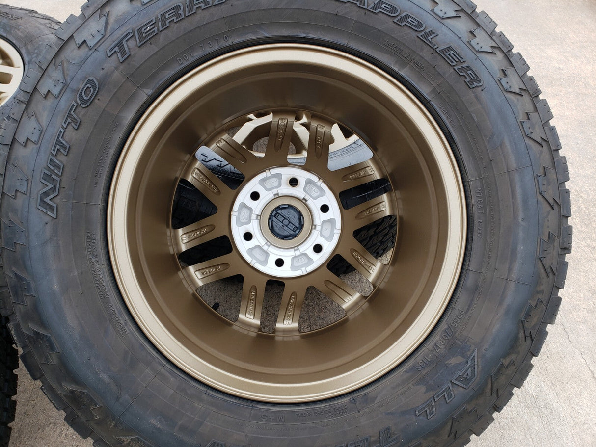 17" Ford Ranger Tremor OEM rims wheels 10431 BRONZE 2022 2023 2024 2025 Texas Truck Tire